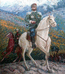 генерал Я.П.Бакланов. 

(2)  х.м. 130х110 2001